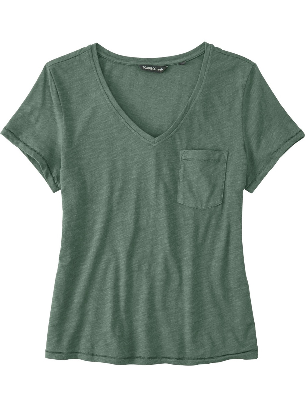 Toad & Co Swiftly Pocket Tee V-neck Size medium